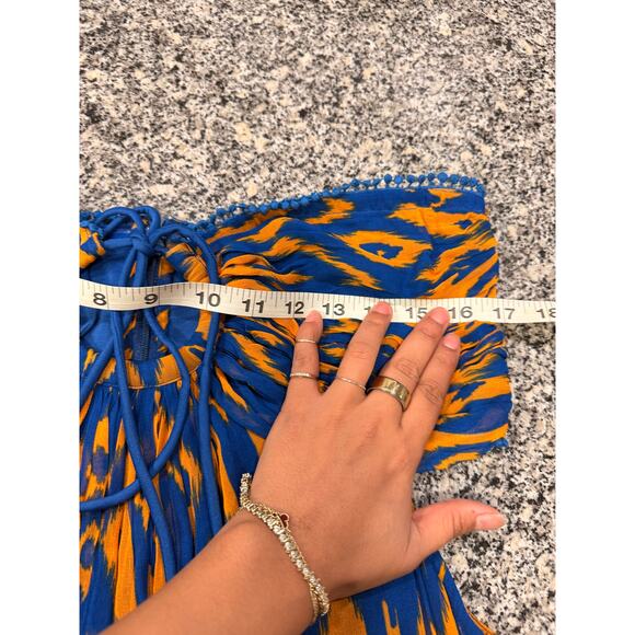 Anthropologie Verb by Pallavi Singhee Cutout Midi Dress Medium - Picture 7 of 8